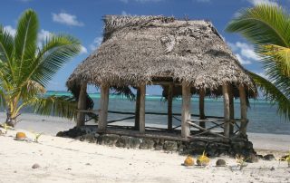 Fale on Manono Island