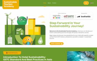 The GSTC-Agoda Sustainable Tourism Academy: sustainabletourismacademy.org