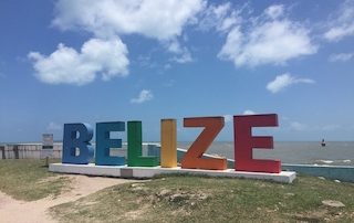 Belize sign
