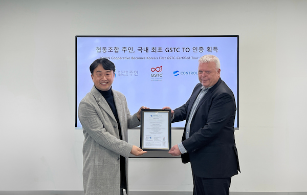 Cooperative JOO-IN, First Korean Local Tour Operator Brand to Achieve GSTC Tour Operator Certification