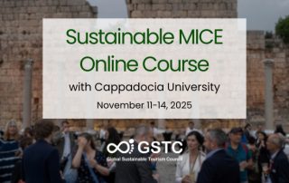 GSTC MICE Course Online Capadoccia