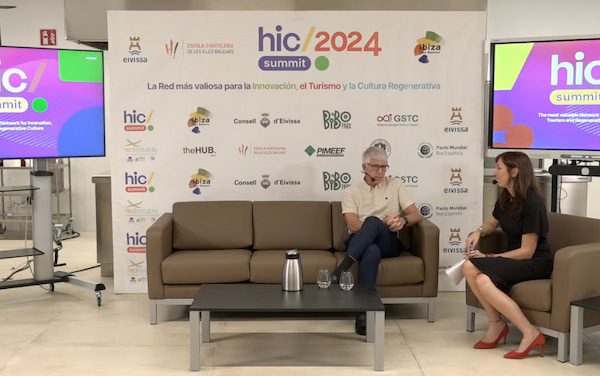 GSTC Chair, Luigi Cabrini at HIC Summit 2024 in Ibiza, Spain GSTC Chair, Luigi Cabrini at HIC Summit 2024 in Ibiza, Spain