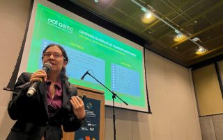 Natalia en Cumbre de sostenibilidad