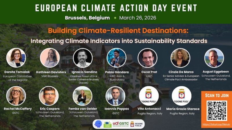 GSTC at European Climate Action Day Event