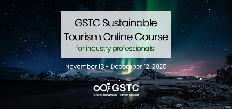 Sustainable Tourism Training Course Online November December 2025