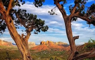 Views overlooking Sedona